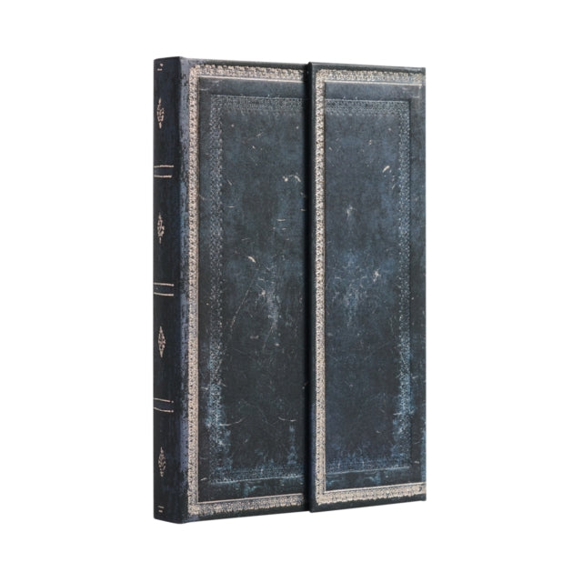 Book cover of: Inkblot (Old Leather Collection) Mini Lined Journal (Wrap Closure). By: Paperblanks