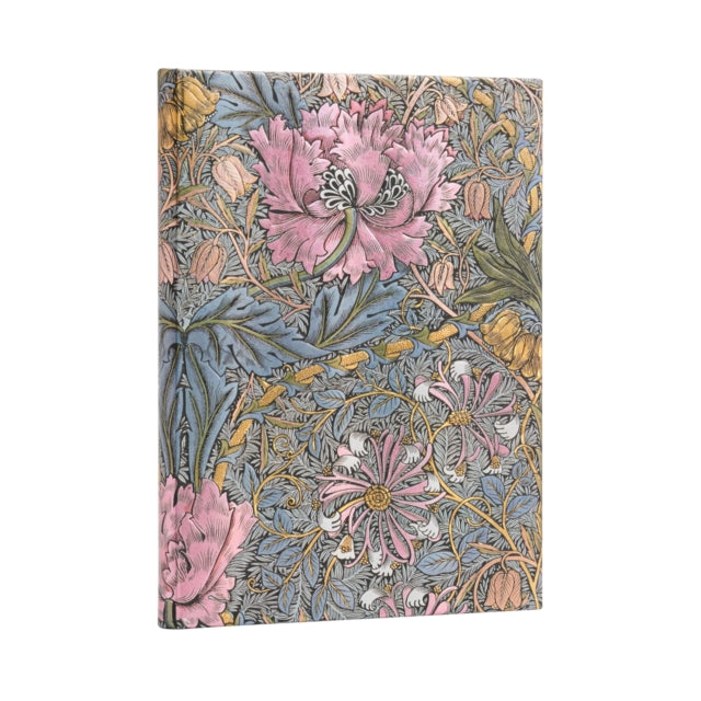 Book cover of: Morris Pink Honeysuckle (William Morris) Ultra Lined Hardcover Journal. By: Paperblanks
