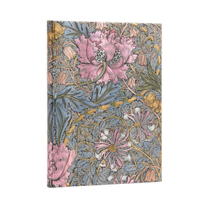 Morris Pink Honeysuckle (William Morris) Ultra Unlined Hardcover Journal
