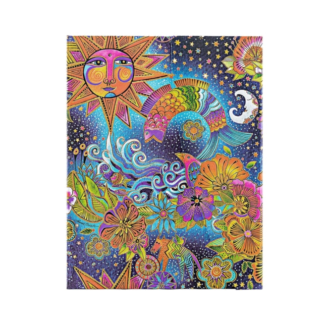 Book cover of: Celestial Magic (Whimsical Creations) Ultra Lined Hardback Journal (Wrap Closure)