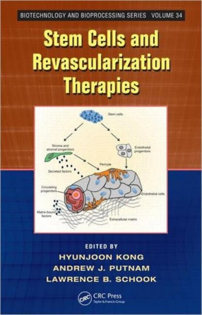 Book cover of: Stem Cells and Revascularization Therapies. By: Hyunjoon Kong
