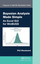 Book cover of: Bayesian Analysis Made Simple. By: Phillip Woodward