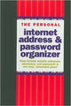 Book cover of: Internet Address Password Log Black