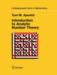 Book cover of: Introduction to Analytic Number Theory. By: Tom M. Apostol