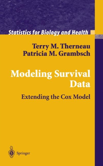 Book cover of: Modeling Survival Data: Extending the Cox Model. By: Terry M. Therneau