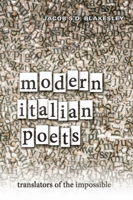Book cover of: Modern Italian Poets. By: Jacob Blakesley