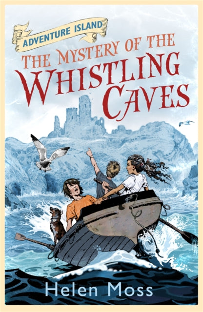Book cover of: Adventure Island: The Mystery of the Whistling Caves