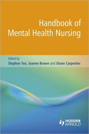 Handbook of Mental Health Nursing