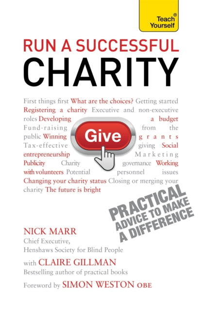 Book cover of: Run a Successful Charity: Teach Yourself