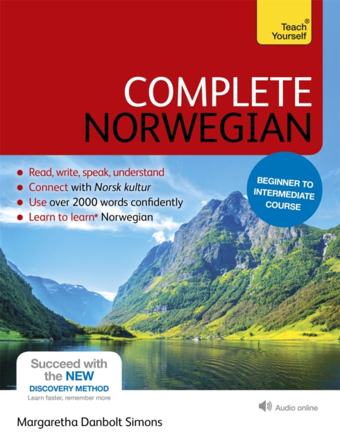 Complete Norwegian Beginner to Intermediate Course, (Book and audio support) 9781444195040 Margaretha Danbolt-Simons