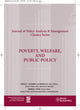 Book cover of: Poverty, Welfare, and Public Policy. By: Douglas J. Besharov