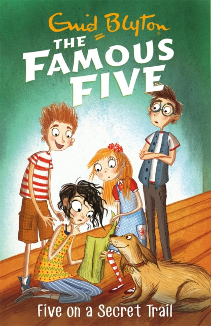 Book cover of: Famous Five: Five On A Secret Trail. By: Enid Blyton