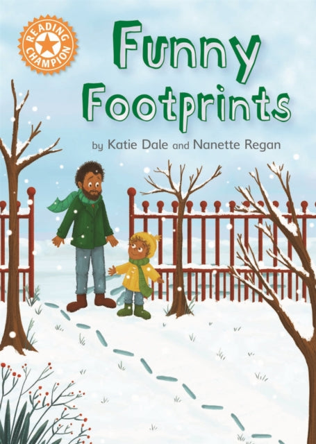 Book cover of: Reading Champion: Funny Footprints. By: Katie Dale