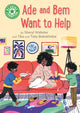 Book cover of: Reading Champion: Ade and Bem Want to Help. By: Sarah Snashall