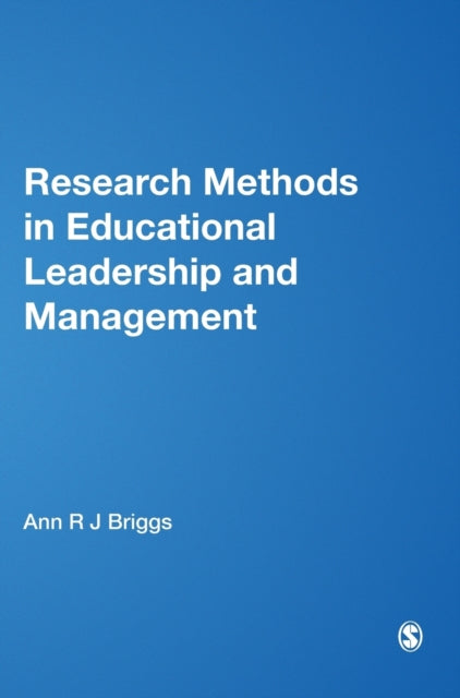 Book cover of: Research Methods in Educational Leadership and Management. By: Marlene Morrison