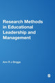 Book cover of: Research Methods in Educational Leadership and Management. By: Marlene Morrison