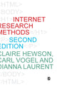 Book cover of: Internet Research Methods. By: Claire Hewson