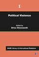 Book cover of: Political Violence. By: Erica Chenoweth