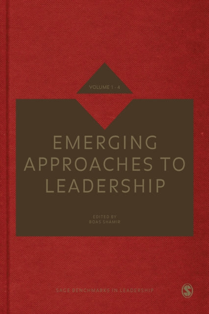 Book cover of: Emerging Approaches to Leadership. By: Boas Shamir