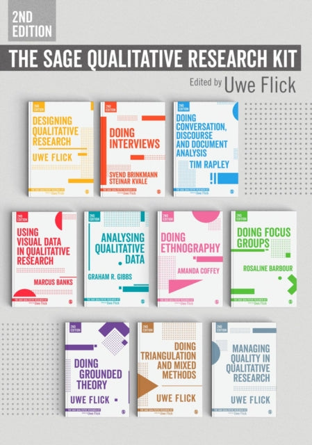 Book cover of: SAGE Qualitative Research Kit. By: Uwe Flick