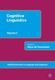 Book cover of: Cognitive Linguistics. By: Masa-aki Yamanashi