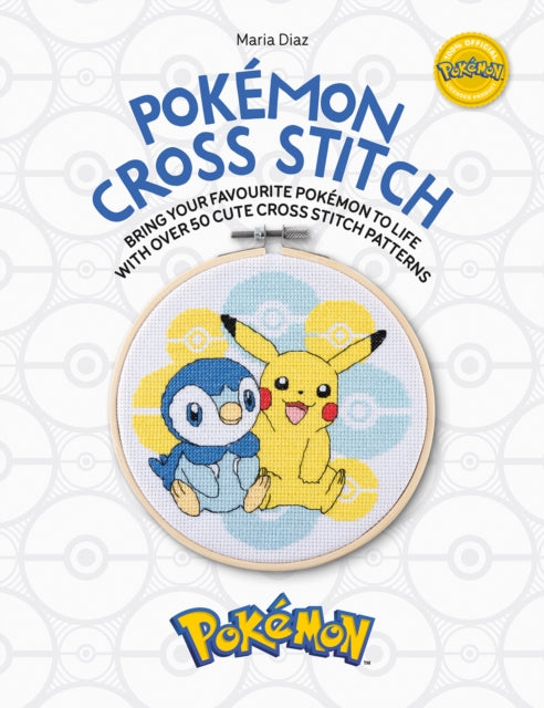 Book cover of: PokeMon Cross Stitch. By: Maria Diaz