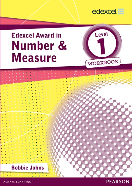 Edexcel Award in Number and Measure Level 1 Workbook 9781446903278 Bobbie Johns