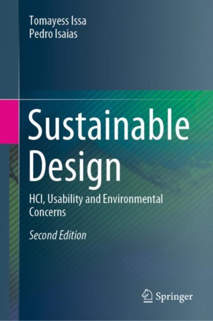 Book cover of: Sustainable Design. By: Tomayess Issa