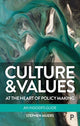 Book cover of: Culture and Values at the Heart of Policy Making. By: Stephen Muers