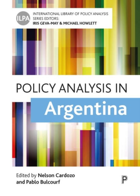 Book cover of: Policy Analysis in Argentina. By: Nelson Cardozo