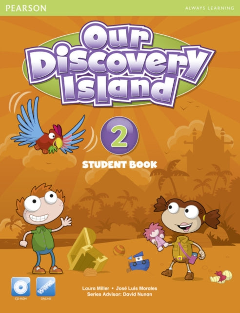 Book cover of: Our Discovery Island American Edition Students' Book with CD-rom 2 Pack. By: Laura Miller