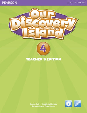 Our Discovery Island American Edition Teachers Book with Audio CD 4 Pack
