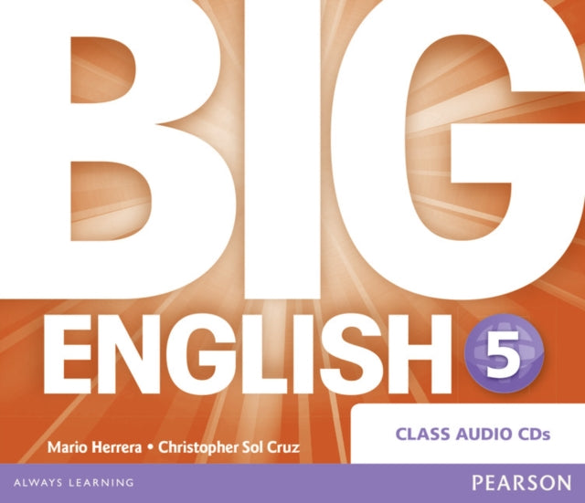 Book cover of: Big English 5 Class CD. By: CRUZ HERRERA