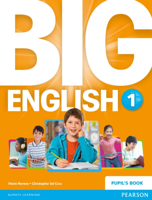 Book cover of: Big English 1 Pupils Book stand alone. By: Mario Herrera