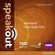Book cover of: Speakout Advanced 2nd Edition Class CDs (2). By: ANTONIA CLARE;J WILSON