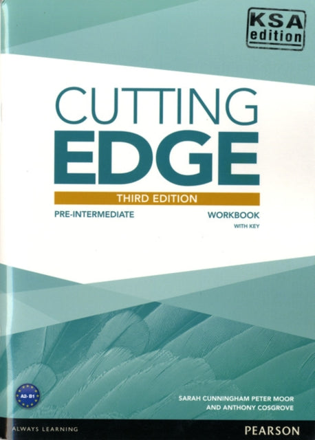 Book cover of: Cutting Edge 3rd edition KSA Pre-Intermediate Workbook