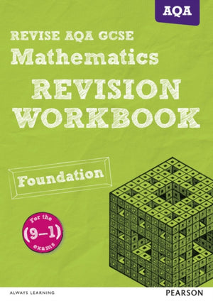 Pearson REVISE AQA GCSE matemaatika (aluseks) kordamistöövihik - 2026. ja 2027. aasta eksamiteks