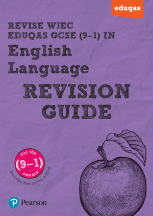 Pearson REVISE WJEC Eduqas GCSE English Language Revision Guide incl. online revision