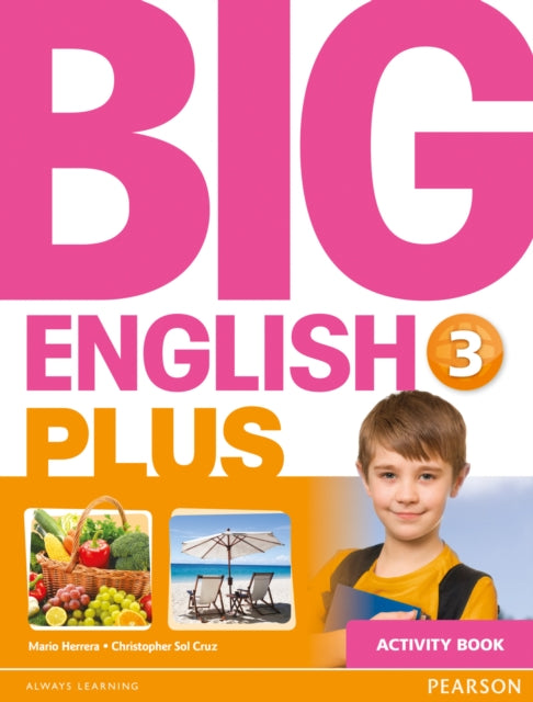 Book cover of: Big English Plus 3 Activity Book. By: Mario Herrera