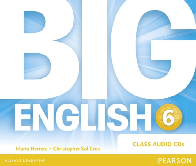 Book cover of: Big English Plus 6 Class CD. By: Mario Herrera