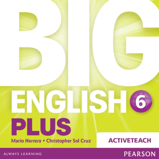 Book cover of: Big English Plus American Edition 6 Active Teach CD. By: Mario Herrera