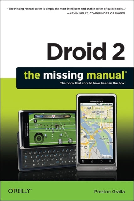 Book cover of: Droid 2: The Missing Manual. By: Preston Gralla