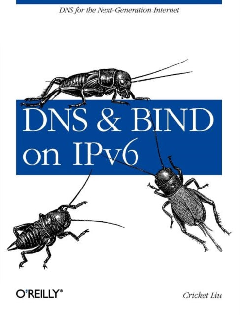 Book cover of: DNS and BIND on IPv6. By: Cricket Liu
