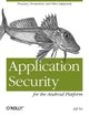 Book cover of: Application Security for the Android Platform. By: Jeff Six