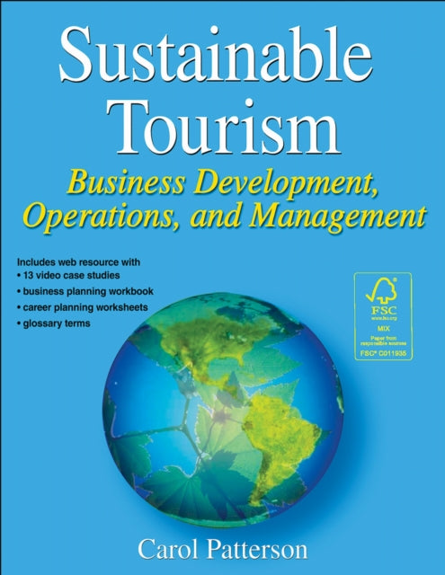 Book cover of: Sustainable Tourism. By: Carol Patterson