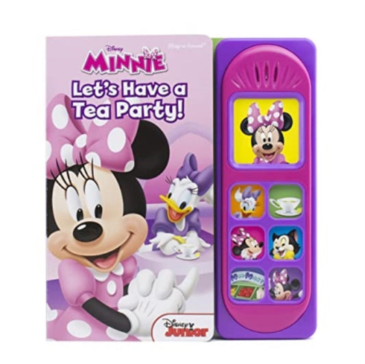 Book cover of: Minnie Mouse Let’s Have a Tea Party. By: Editors of Phoenix International Publications