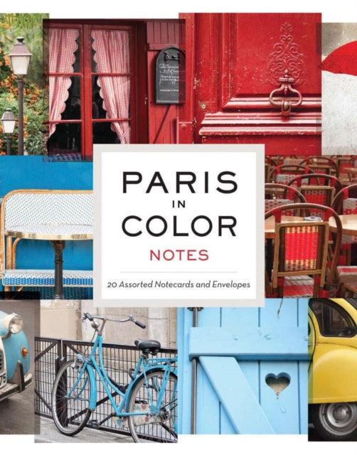 Book cover of: Paris in Color Notes. By: Nichole Robertson