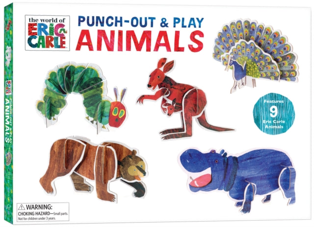 Book cover of: World of Eric Carle Punch-out & Play Animals. By: Eric Carle