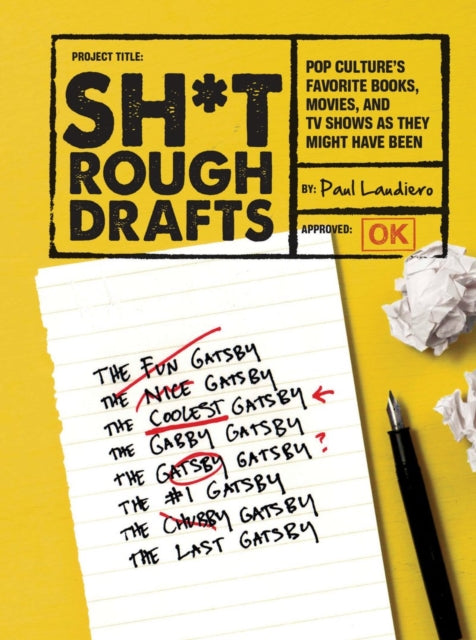 Book cover of: Sh*t Rough Drafts. By: Paul Laudiero