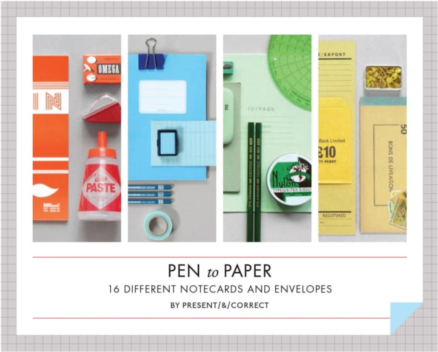 Book cover of: Pen to Paper Notecards. By: Present and Correct Staff